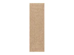 Alfombra ZIZUR 80x250 cm efecto yute para interior y exterior