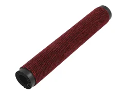 Alfombras de entrada rectangulares de nudo 2 uds rojo 120x180cm ES829250