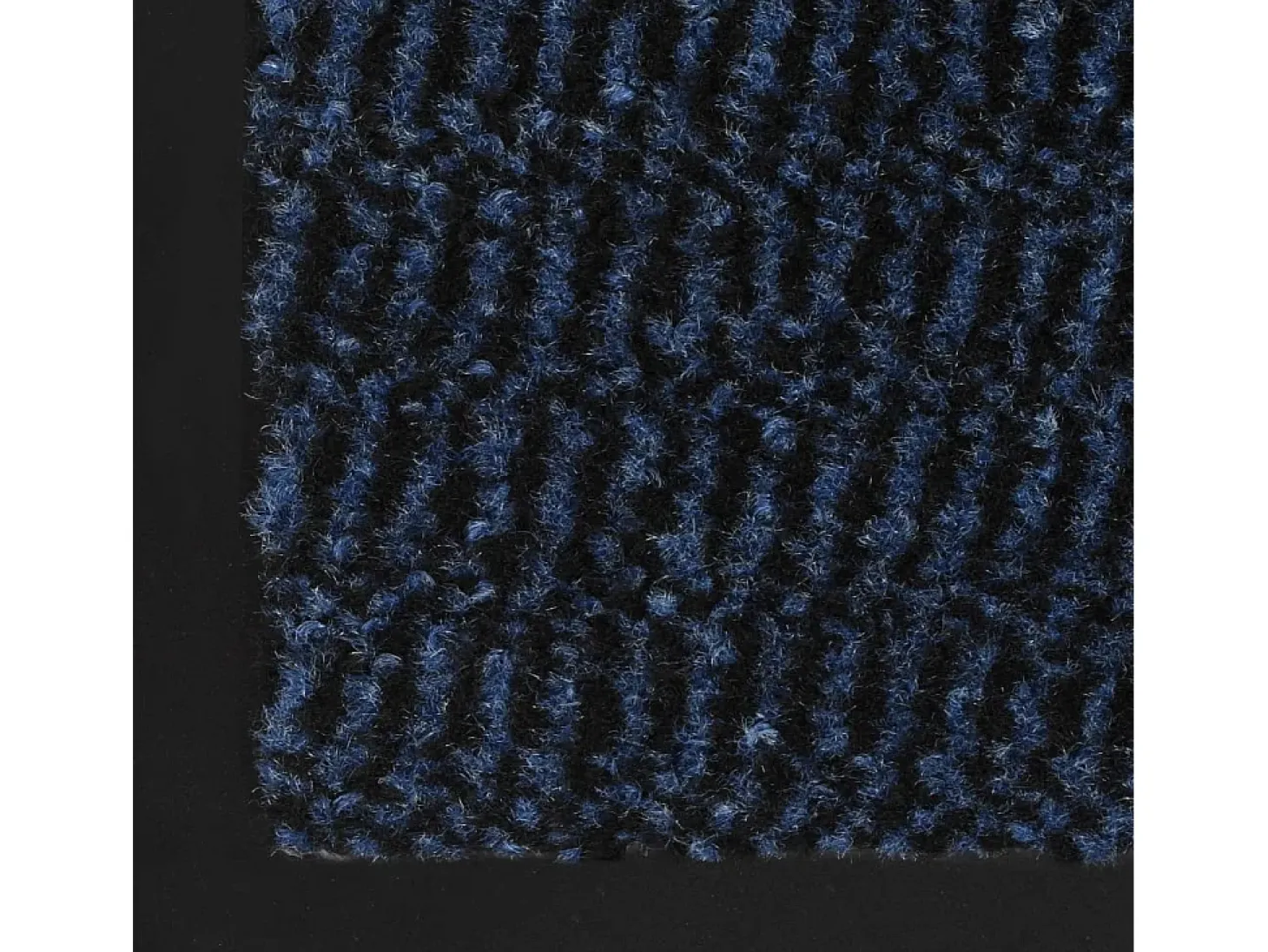 Alfombras de entrada rectangulares de nudo 2 uds azul 120x180cm ES385159