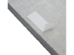 Alfombrilla para escalones MCW-G49 (juego de 15), rectangular, gris