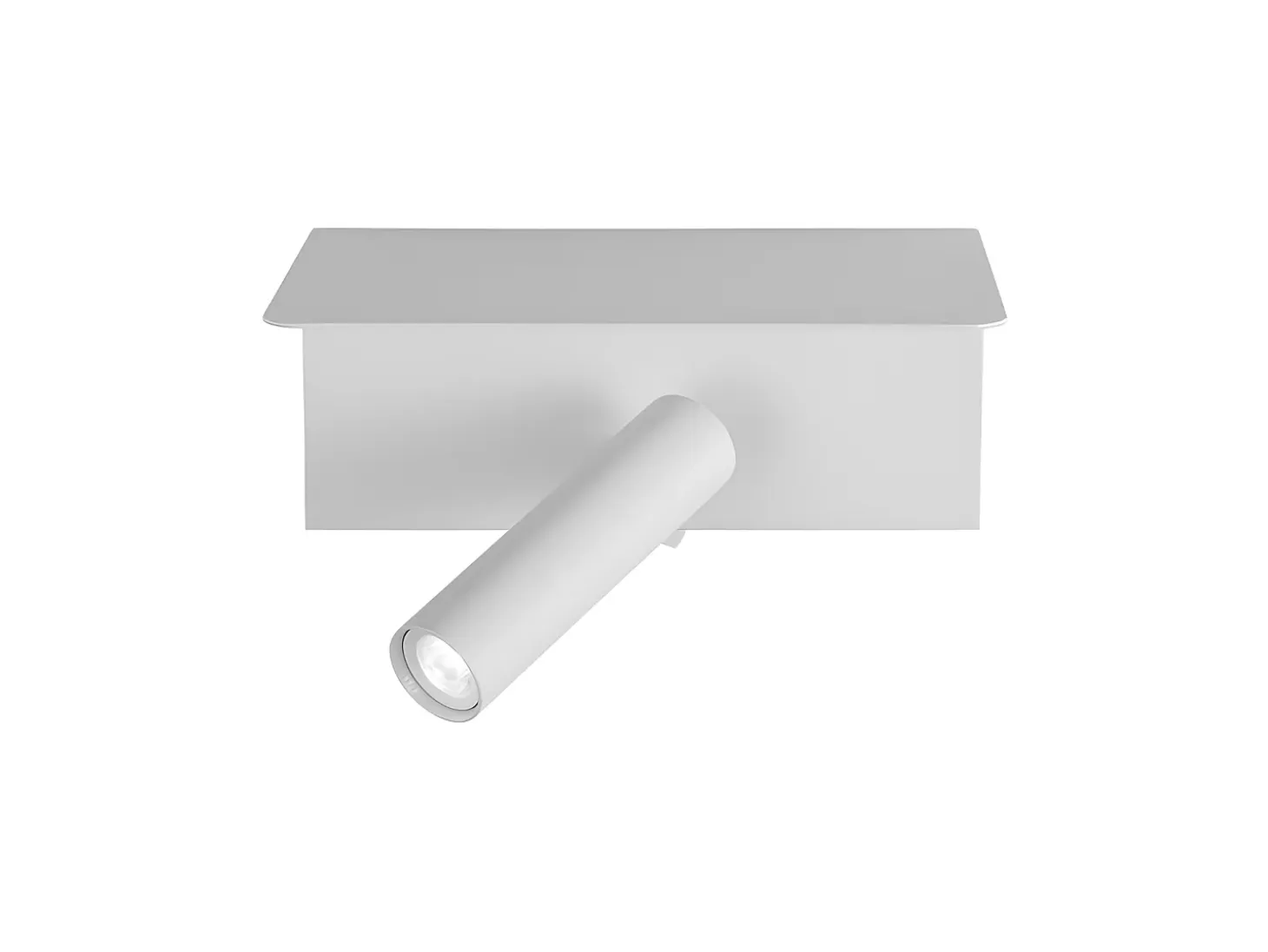 Aplique Con Usb Incorporado Modelo Leonardo Orientable Blanco