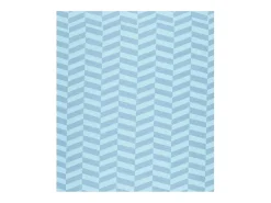 Aplique de algodón azul
