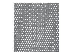 Aplique de algodón gris