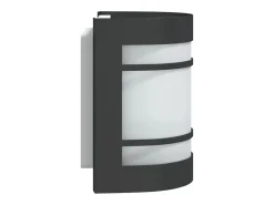 Aplique de exterior de acero inoxidable negro ES373257