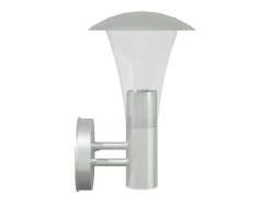 Aplique de exterior de acero inoxidable plateado ES334320
