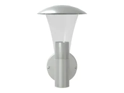 Aplique de exterior de acero inoxidable plateado ES334320
