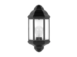 Aplique De Exterior Shaula Aluminio Negro, Ip 44