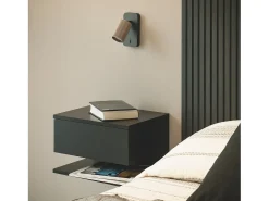 Aplique de Pared Aluminio Breixo Bronce