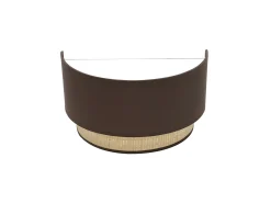 Aplique De Pared Con Detalles En Natural Modelo Kandy