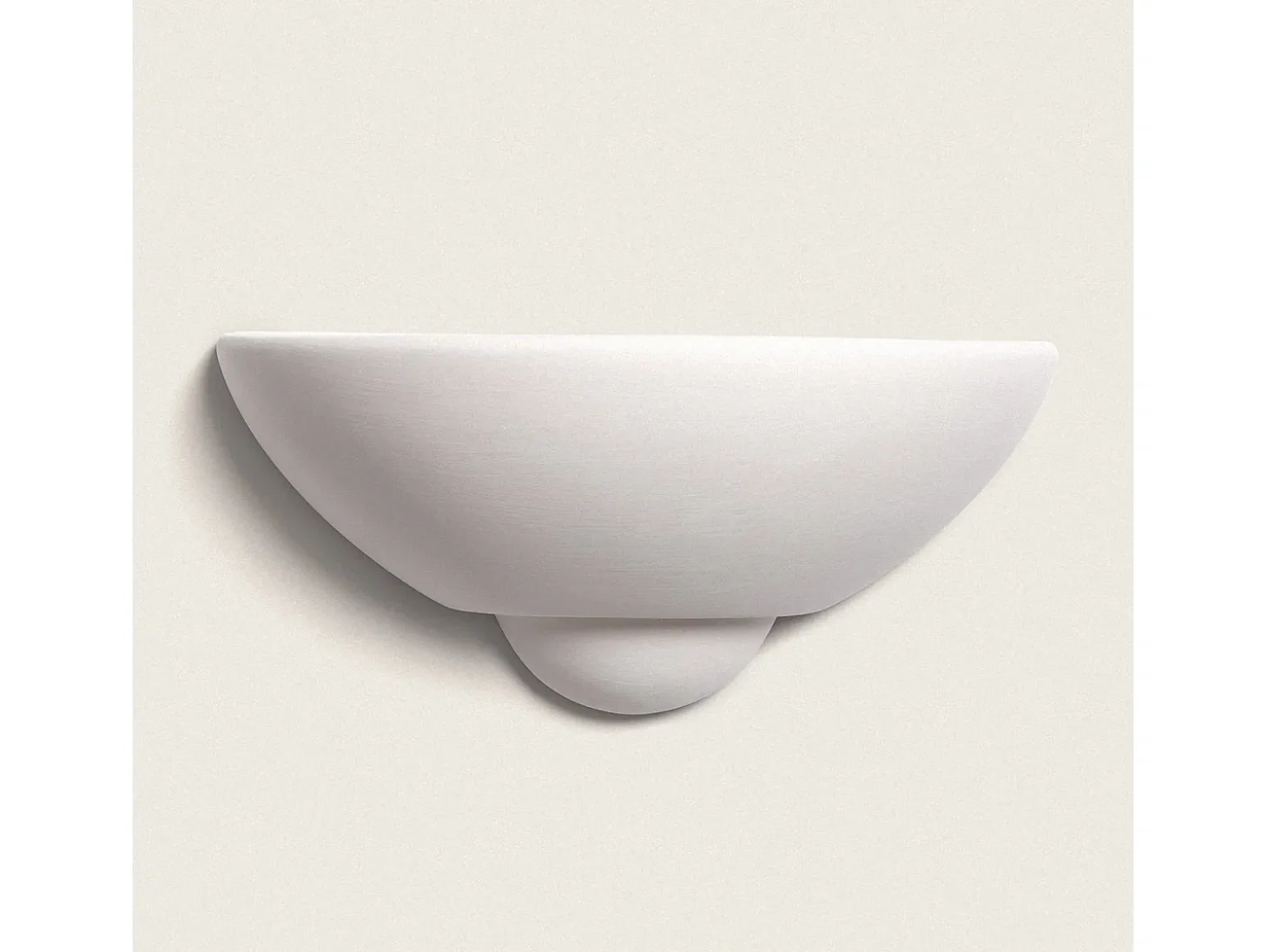 Aplique de Pared de Cerámica Vix Blanco