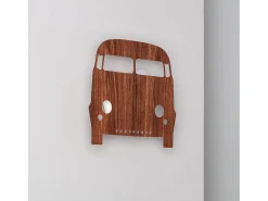 Aplique de Pared de Madera Infantil Bussi Natural