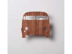 Aplique de Pared de Madera Infantil Bussi Natural