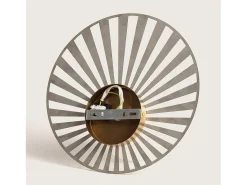 Aplique de Pared de Metal y Cristal Becquer Dorado