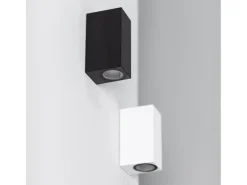 Aplique de Pared Exterior Iluminación Doble Cara Miseno Blanco Blanco