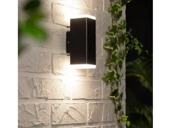 Aplique de Pared Exterior LED 12W Iluminación Doble Cara New Miseno 4000K Blanco Neutro