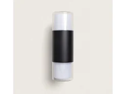 Aplique de Pared Exterior Aluminio Docker Negro