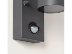 Aplique de Pared Exterior Acero Inoxidable con Sensor PIR Stone Antracita