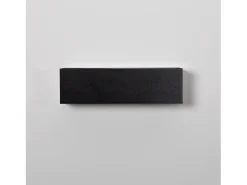 Aplique de Pared Exterior LED 10W Iluminación Doble Cara Rectangular Negro Lena 4000K Blanco Neutro