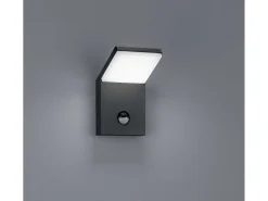 Aplique de Pared Exterior LED con Sensor IP54 8W - Trio - Perla Blanco Antracita