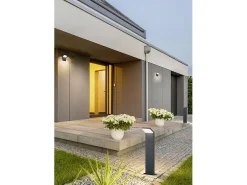Aplique de Pared Exterior LED con Sensor IP54 8W - Trio - Perla Blanco Antracita