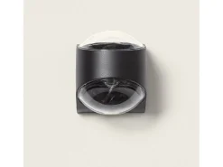 Aplique de Pared Exterior LED 12W Aluminio Iluminción Doble Cara Adelfa Negro