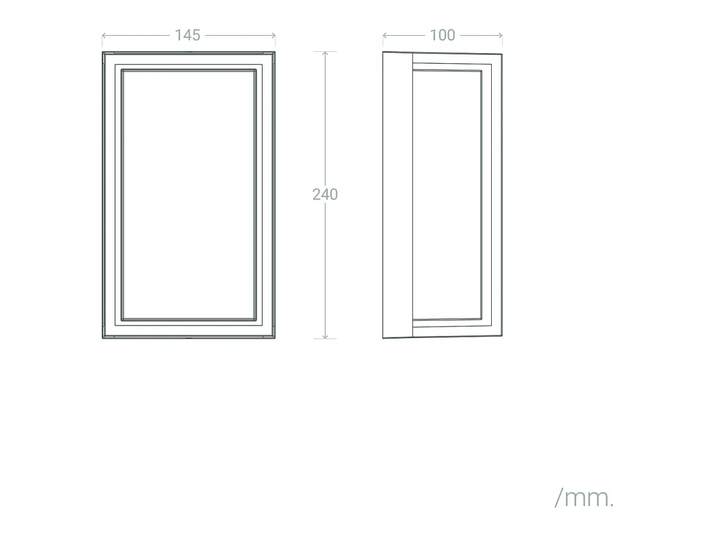 Aplique de Pared Exterior LED 12W Aluminio CCT Seleccionable Doble Difusor Arelien Large II Antracita