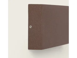 Aplique de Pared Exterior LED 10W Aluminio Iluminación Doble Cara CCT Seleccionable Brooky M Óxido