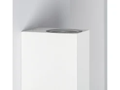 Aplique de Pared Exterior Aluminio Iluminación Doble Cara Miseno Blanco