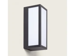 Aplique de Pared Exterior Acero Inoxidable Gakom Negro