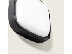 Aplique de Pared Exterior LED 12W Iluminación Cuadrado Negro Beilen Negro
