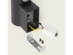Aplique de Pared Exterior Aluminio Oblong Negro