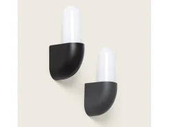 Aplique de Pared Exterior LED 7W Aluminio Anturio Negro