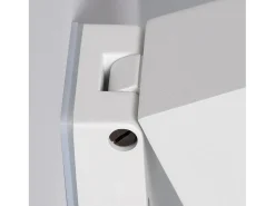Aplique de Pared Exterior Aluminio Cuadrado Onuba Blanco