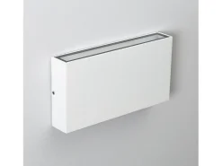 Aplique de Pared Exterior LED 10W Iluminación Doble Cara Rectangular Blanco Luming II 4000K Blanco Neutro
