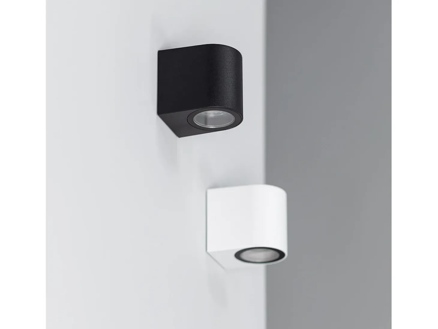 Aplique de Pared Exterior Gala Blanco Blanco