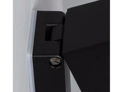 Aplique de Pared Exterior Aluminio Cuadrado Onuba Negro