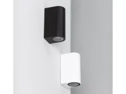 Aplique de Pared Exterior Iluminación Doble Cara Gala Blanco Blanco