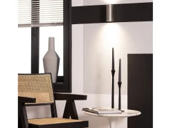 Aplique de Pared Exterior Aluminio Iluminación Doble Cara Big Gala Plateado