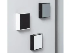 Aplique de Pared Exterior LED 6W de Aluminio Roma Negro 3000K Blanco Cálido
