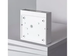 Aplique de Pared Exterior LED 6W de Aluminio Roma Negro 3000K Blanco Cálido
