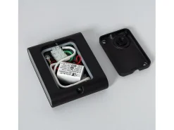 Aplique de Pared Exterior LED 6W Iluminación Doble Cara Cuadrado Negro Luming 4000K Blanco Neutro