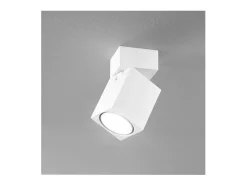 Aplique de pared LED cuadrado orientable CONNECT Blanco 1xGu10 Perenz