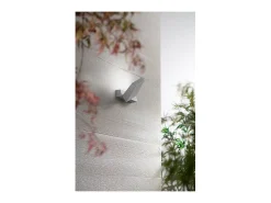 Aplique de pared LED Giro - 14 W, 3000 K, regulable 340°, 1120 lm, IP54, 15 x 5 x 16 cm, gris claro - Perenz