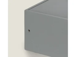 Aplique de Pared LED 6W de Aluminio Iluminación Doble Cara Lico Gris Claro 3000K Blanco Cálido