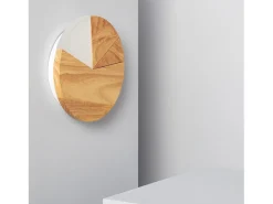 Aplique de Pared LED 18W de Madera Farmaajo Natural