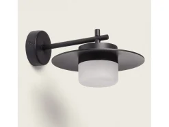 Aplique de Pared LED 6W Exterior Aluminio Kaepp Negro