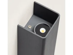 Aplique de Pared LED 12W Metal Columbus S Plateado