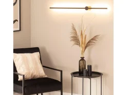 Aplique de Pared Lineal LED 15W de Metal Big DeLux Negro