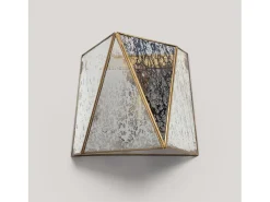 Aplique de Pared Metal Cristal Mattina ILUZZIA Dorado