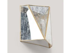 Aplique de Pared Metal Cristal Mattina ILUZZIA Dorado